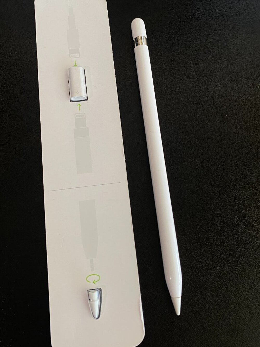 Apple Pencil 1st Generation Genuine Apple Stylus Tested Working + Extra Tip